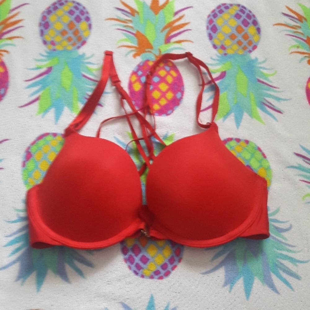Jezebel super push up racerback bra
